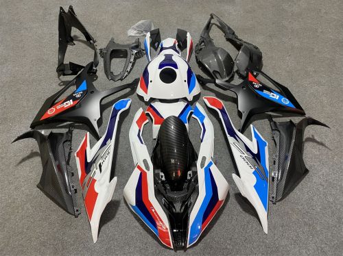 Комплект пластика BMW S1000RR 2019-2021. Аквапринт карбон (углеткань)