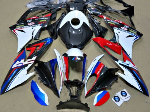 Комплект пластика BMW S1000RR 2015-2016. Аквапринт карбон (углеткань)