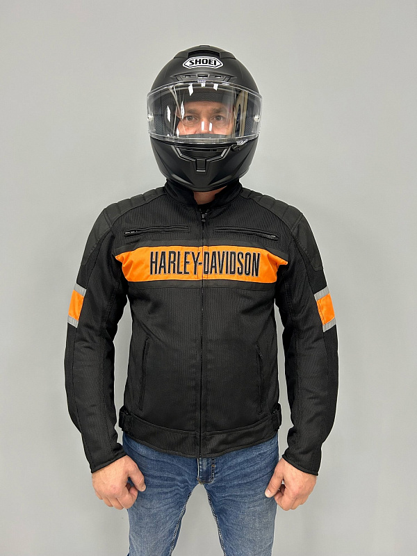 Мотокуртка Harley Davidson Tex Summer orange