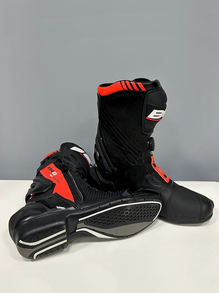 Мотоботы гоночные BERG VRX-3 Racing Boots red