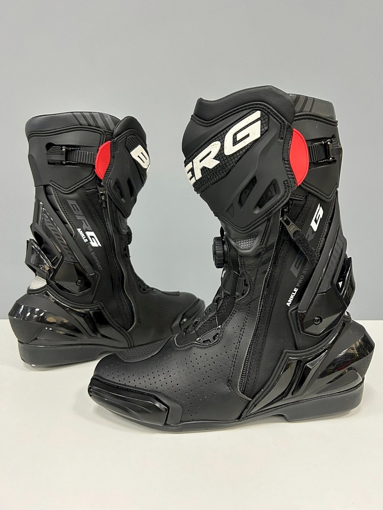 Мотоботы гоночные BERG VRX-3 Racing Boots black
