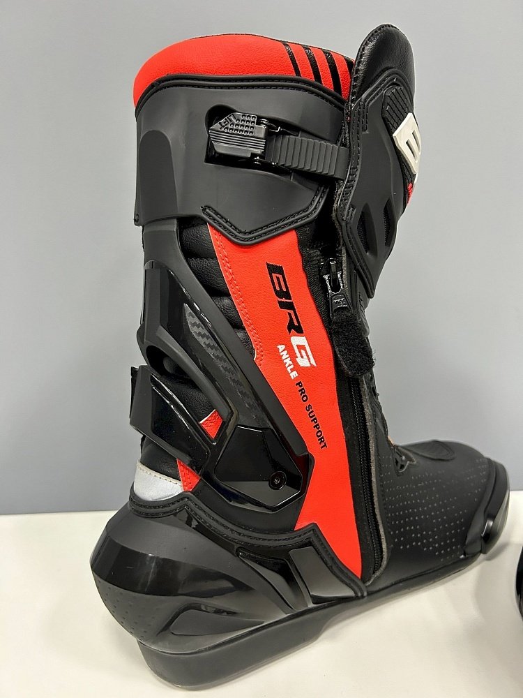 Мотоботы гоночные BERG VRX-3 Racing Boots red